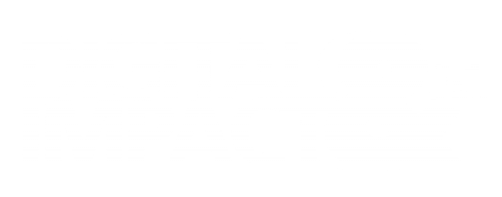White Digital Impact & logo